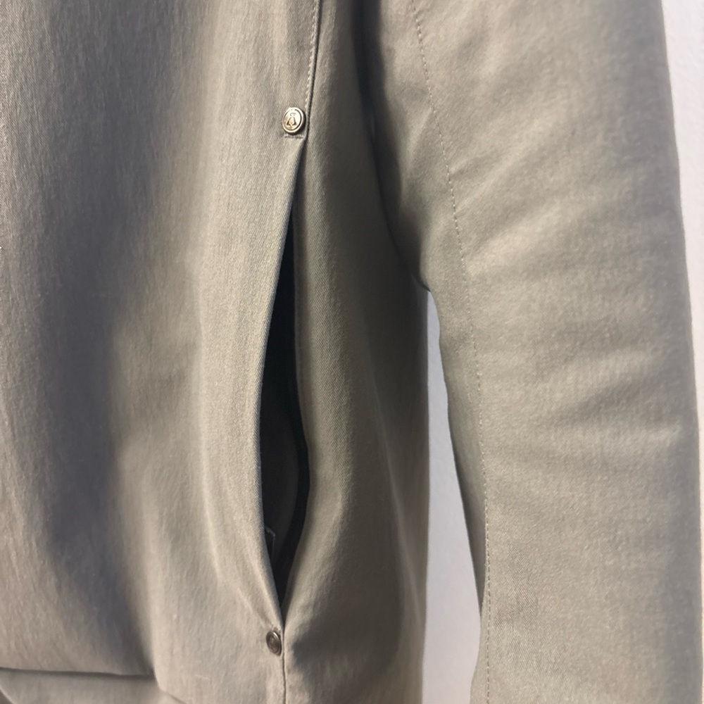 Men's Gray Hooded, Alchemy Equipment, Waterproof Performance Down Coat - Picture 6 of 9